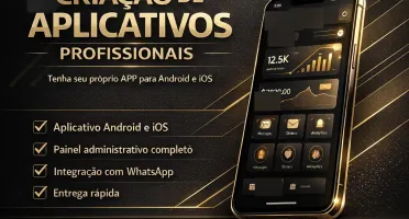 Criação de Aplicativo Completo + Website Completo