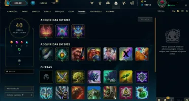 Conta Lol - Diamante 4, 64% De Wr(E-Mail Não Confirmado)