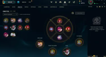 Conta Lol - Diamante 4, 64% De Wr(E-Mail Não Confirmado)