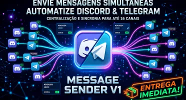 Discord/Telegram Message Sender