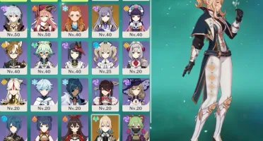 Zhong+Yae Miko+Itto+Mona+Jean+banner no garantido Ar 38