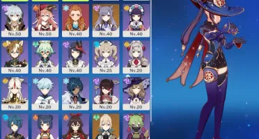 Zhong+Yae Miko+Itto+Mona+Jean+banner no garantido Ar 38
