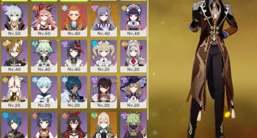 Zhong+Yae Miko+Itto+Mona+Jean+banner no garantido Ar 38