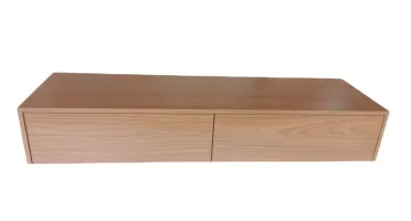 Aparador Suspenso Freijó com 2 Gavetas 80x45x20cm