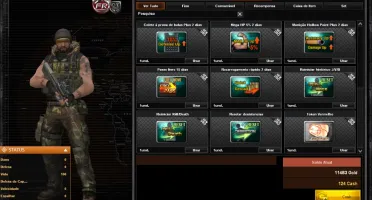 Vendo conta no point blank tenente coronel