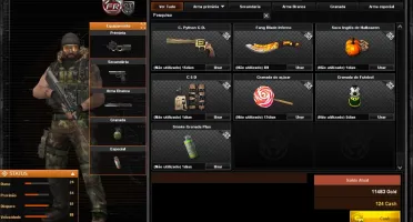 Vendo conta no point blank tenente coronel
