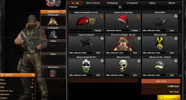 Vendo conta no point blank tenente coronel