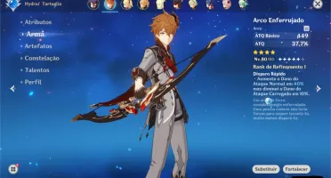 GENSHIN IMPACT - AR47 - CHILDE C1 + MONA C1 + JEAN + 5*