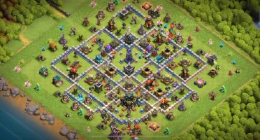 🏰 Conta Clash of Clans — CV17 Full Acesso (Rushadinho)