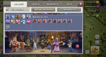 🏰 Conta Clash of Clans — CV17 Full Acesso (Rushadinho)