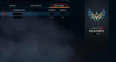 Conta Lol - Ex Top 1 Do Servidor Tft
