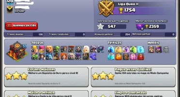 Vendo Vila Clash of Clans CV 10 TOP