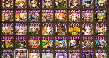 Conta summoners war (Global) Late game, LD todos nat4 nat5
