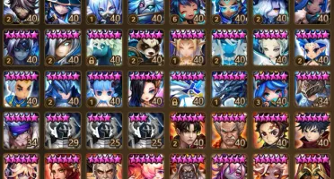 Conta summoners war (Global) Late game, LD todos nat4 nat5