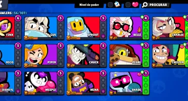 CONTA BRAWL STARS - 30000+ Trofeus - 56/106 Brawlers