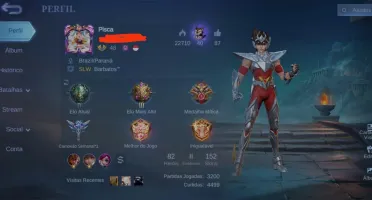 Conta mobile legends
