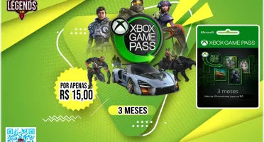 XBOX GAME PASS|PARA PC|3 MESES|ESTOQUE LIMITADO!