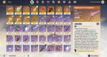 Shogun c2 + Assinatura, todos os arcontes e Neuvilette build