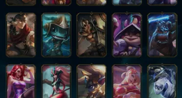 Lol 60 skins, prata, level 160