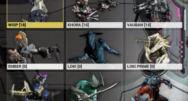 Warframe com 3900 de platina espaço pra 40 wf e 200 armas PC