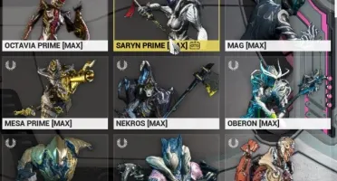 Warframe com 3900 de platina espaço pra 40 wf e 200 armas PC