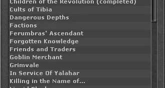 Tibia Paladin Gentebra