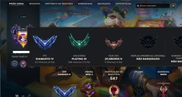 Conta Platina 3 com TODOS os champs e 173 Skins + 1 Rara