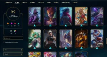 Platina 3 com 95 Champs e 92 Skins ( MAIN SUP )
