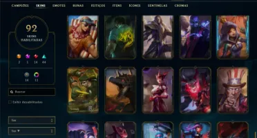 Platina 3 com 95 Champs e 92 Skins ( MAIN SUP )