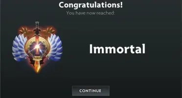 Conta Imortal Dota 2