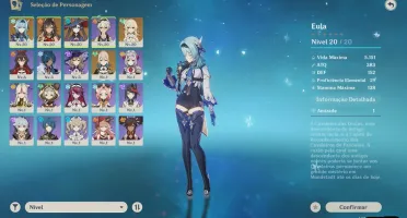 Eula + Dehya + mona + Jean - Ar12