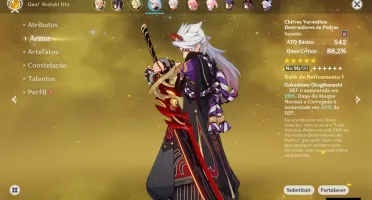 AR57 - AYATO, ITTO, YAE MIKO, KAZUHA, KOKOMI, HUTAO + ARMAS