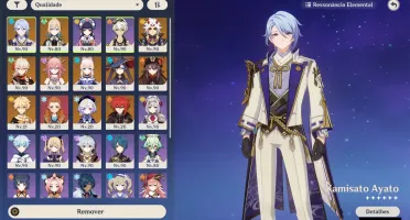AR57 - AYATO, ITTO, YAE MIKO, KAZUHA, KOKOMI, HUTAO + ARMAS