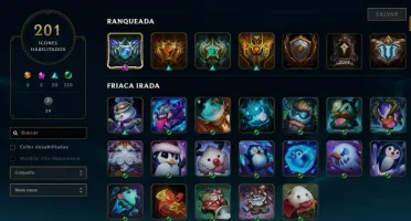Conta League of Legends ex diamante