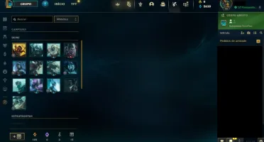 Conta lol platina smurf