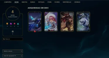 CONTA SMURF PLATINA COM BOOST DE ELO