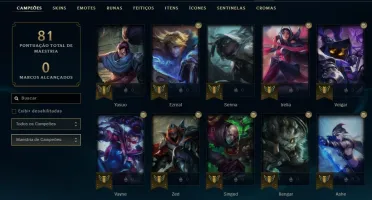 CONTA SMURF PLATINA COM BOOST DE ELO
