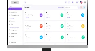 Sistema Web Php - Gestão De Mídias Sociais Com Ia