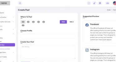 Sistema Web Php - Gestão De Mídias Sociais Com Ia