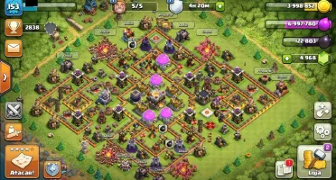Conta Clash Of Clans Cv 11 full barato