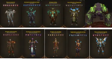 CM MoP, Wod e LEgion Mage Tower - All classes + mounts