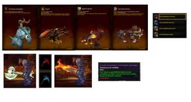 CM MoP, Wod e LEgion Mage Tower - All classes + mounts