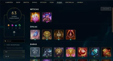 Conta Unranked 51 Skins (3995 Essências Laranja)