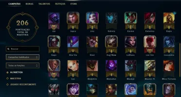 Conta Lol Gold 1 80 Champs 69 Skins
