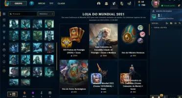 conta diamante 4 lol
