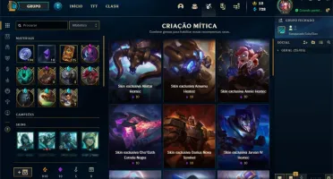 conta diamante 4 lol