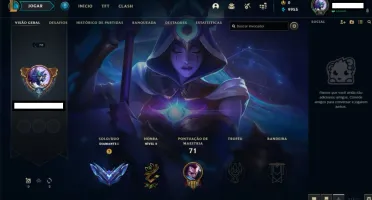 Conta LOL (DIAMANTE 1/MESTRE)