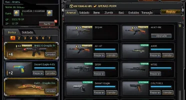 CONTA DE CROSS FIRE MAJOR,2 VIPS + MNS