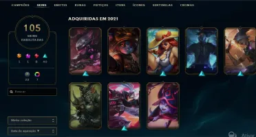 Conta League of Legends Prata II