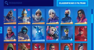 CONTA FORTNITE + 100 SKINS